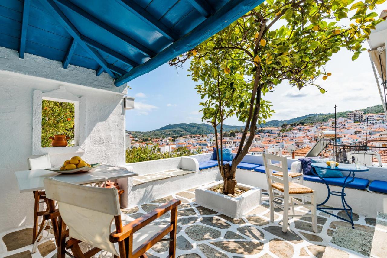 The Lemon Tree House Villa Skopelos Town Ngoại thất bức ảnh