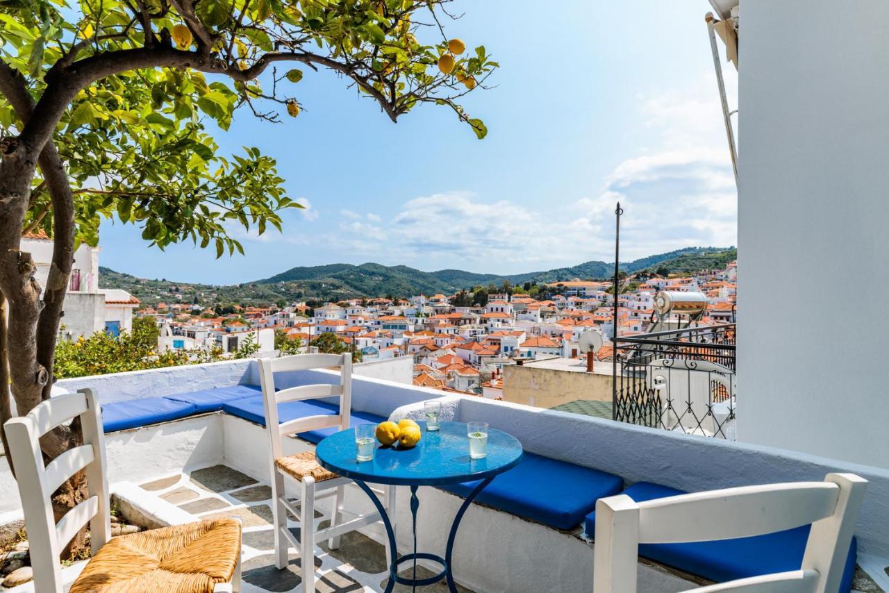 The Lemon Tree House Villa Skopelos Town Ngoại thất bức ảnh