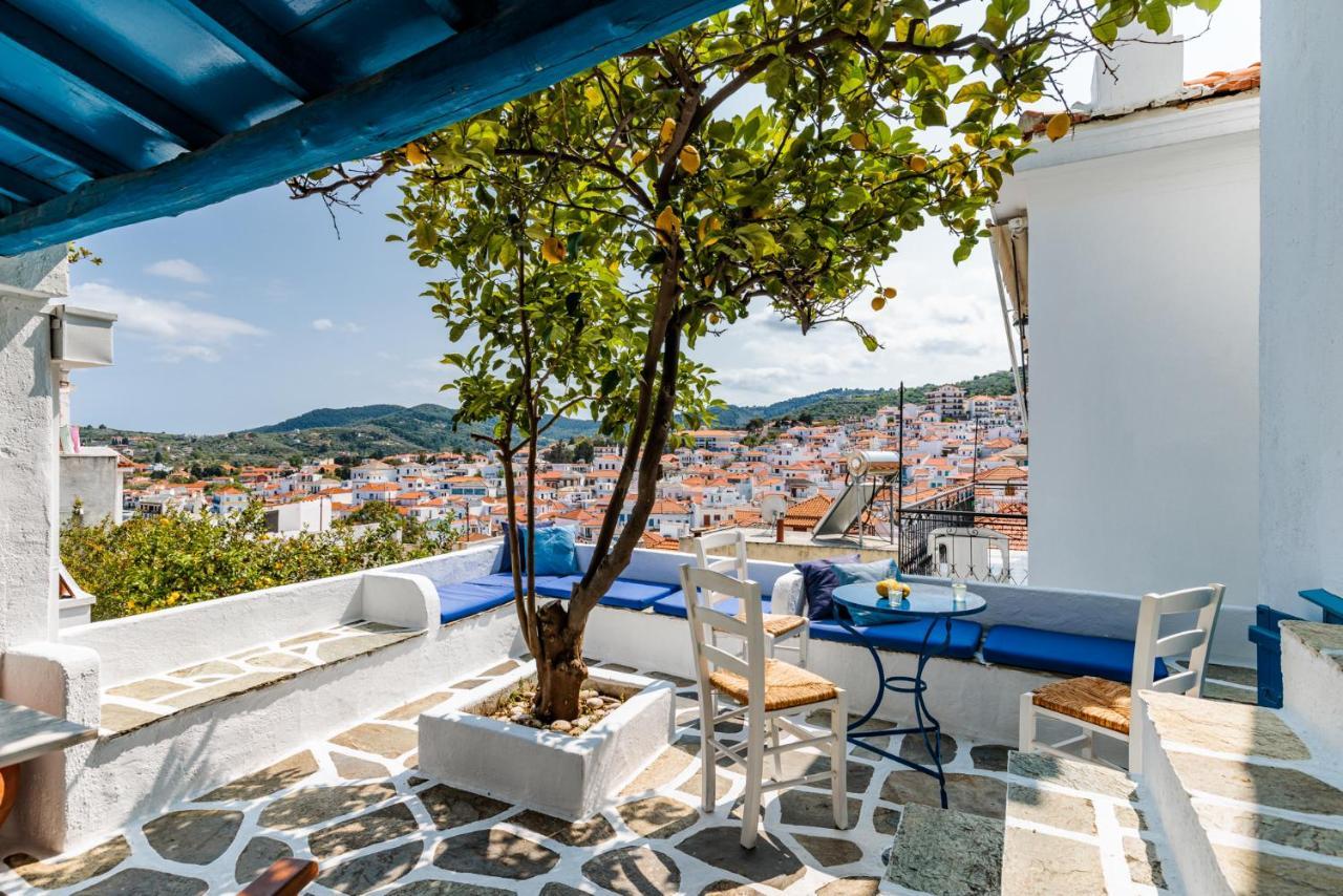 The Lemon Tree House Villa Skopelos Town Ngoại thất bức ảnh