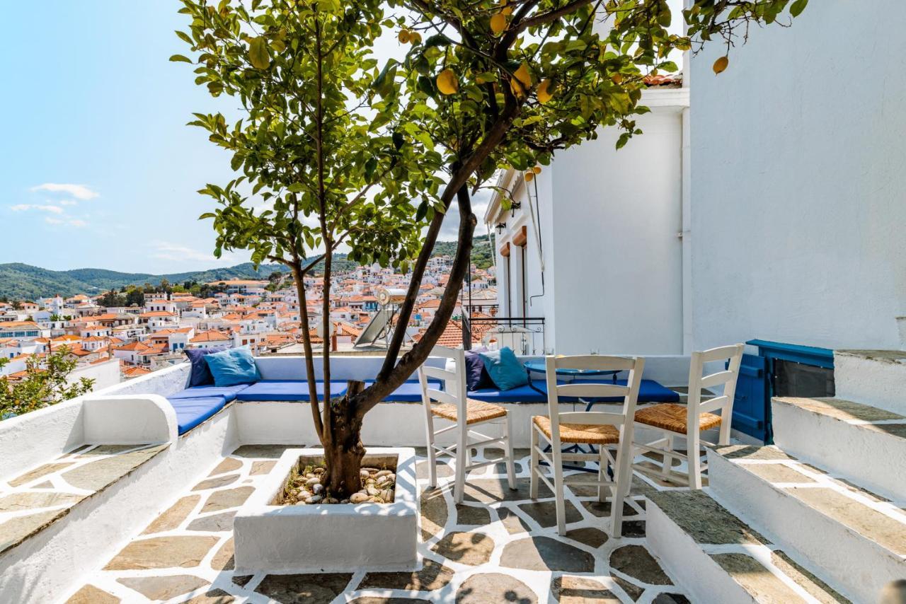 The Lemon Tree House Villa Skopelos Town Ngoại thất bức ảnh